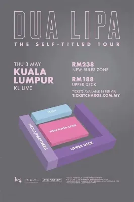 Dua Lipa Live in Kuala Lumpur: A Malaysian Pop Extravaganza You Won't Want to Miss!